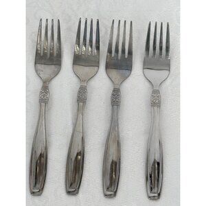 Oneida VISTA‎ Stainless Steel Forks Set Of 4 Flatware